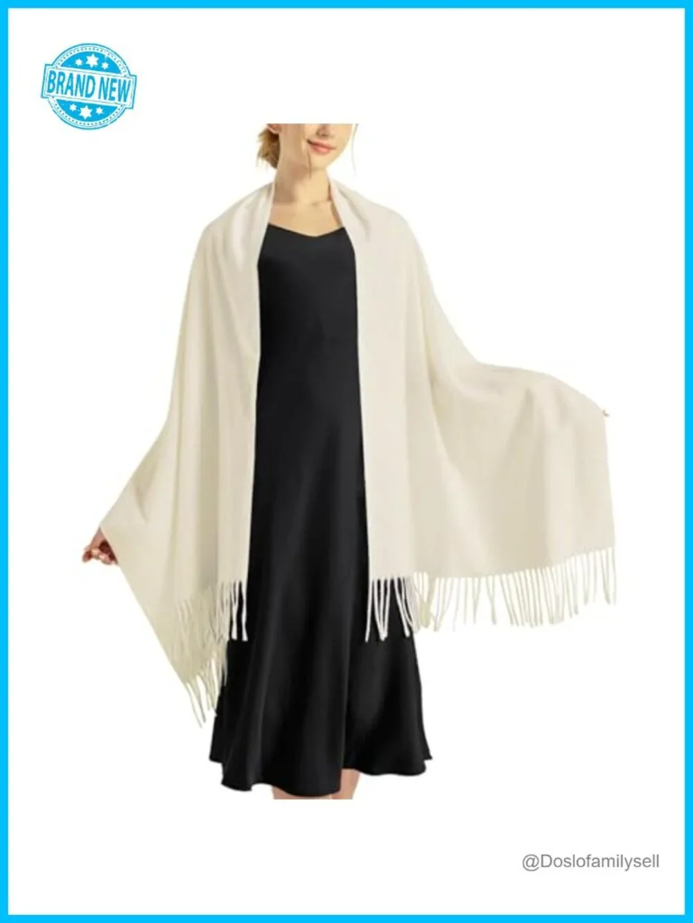 Soft Pashmina Shawl and Wrap for Evening Dresses Wedding Bridesmaid Scarf